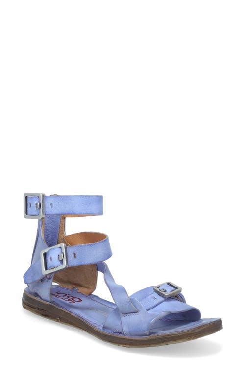 A. S.98 Reynolds Ankle Strap Sandal in Periwinkle