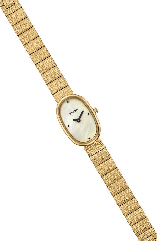 Shop Breda Jane Revival Bracelet Watch, 18mm In 18k Goldlated