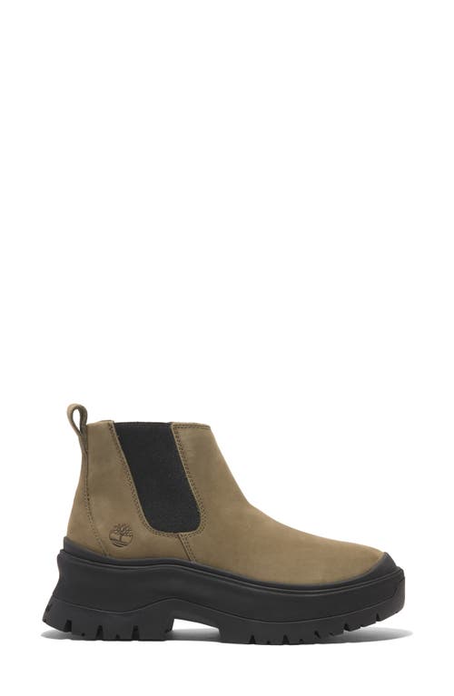 Timberland Roxie Lane Chelsea Boot In Olive Nubuck