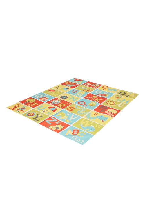 Pacific Play Tents ABC Mat in Blue Green Red at Nordstrom
