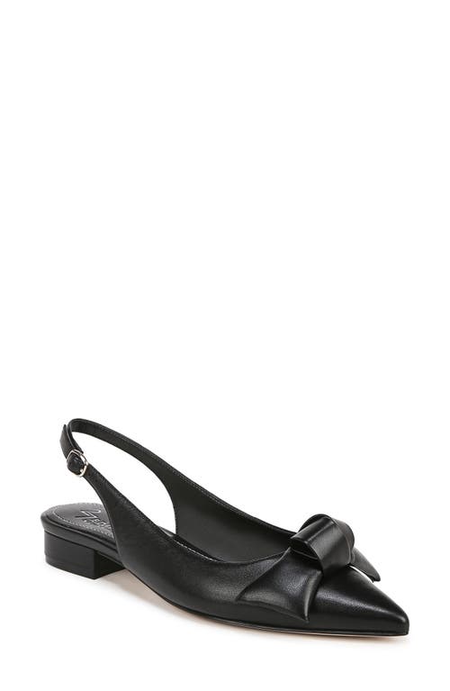 Shop 27 Edit Naturalizer Shine Bow Pointed Toe Flat In Black