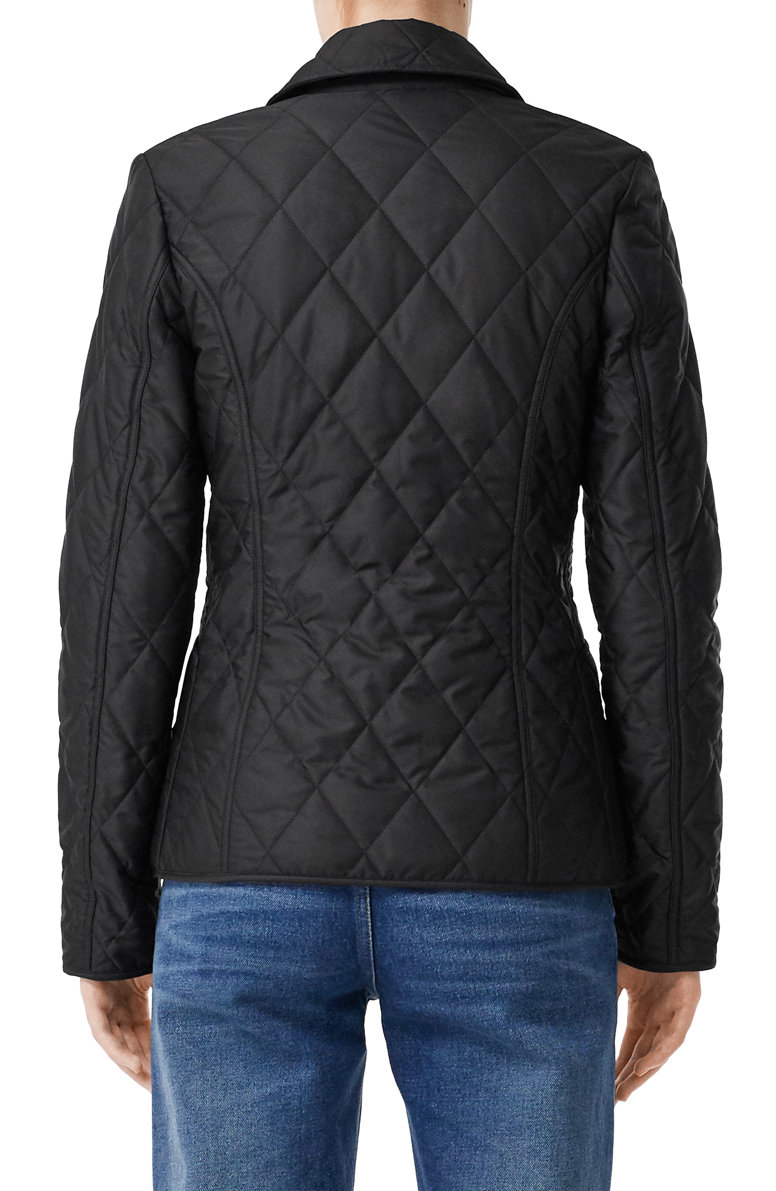 nordstrom burberry quilted jacket