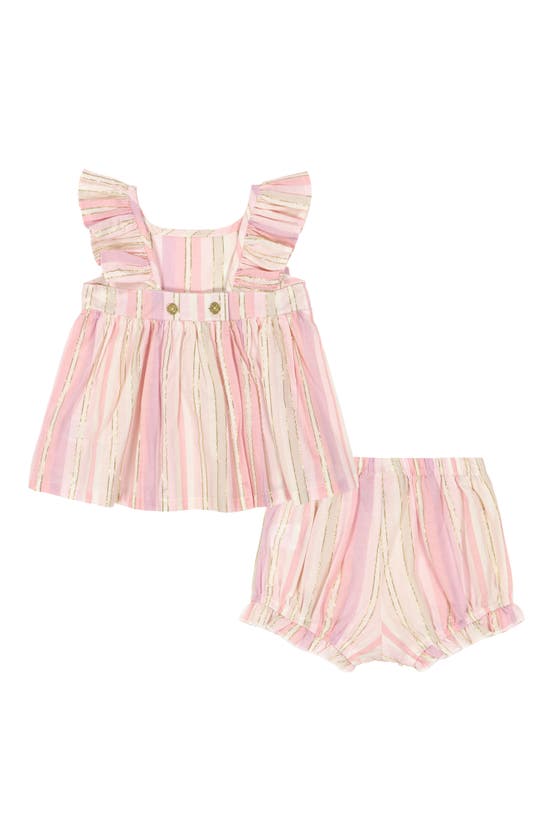 Shop Juicy Couture Stripe Tunic & Bloomer Set In Assorted