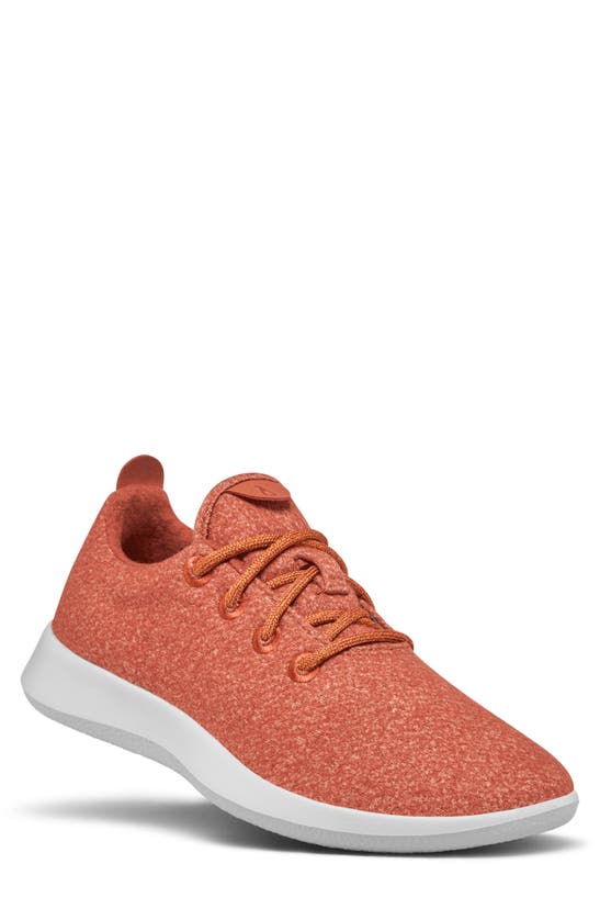 Allbirds Wool Runner Sneaker In Diablo/ White