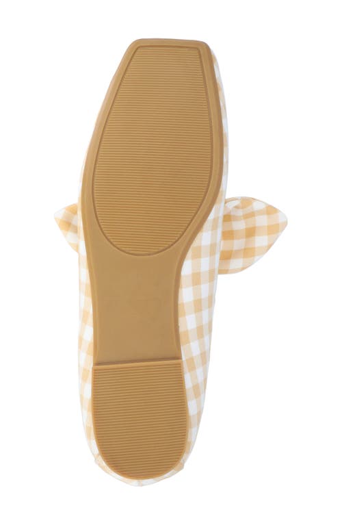 Shop Journee Collection Seraline Ballet Flat In Plaid/tan