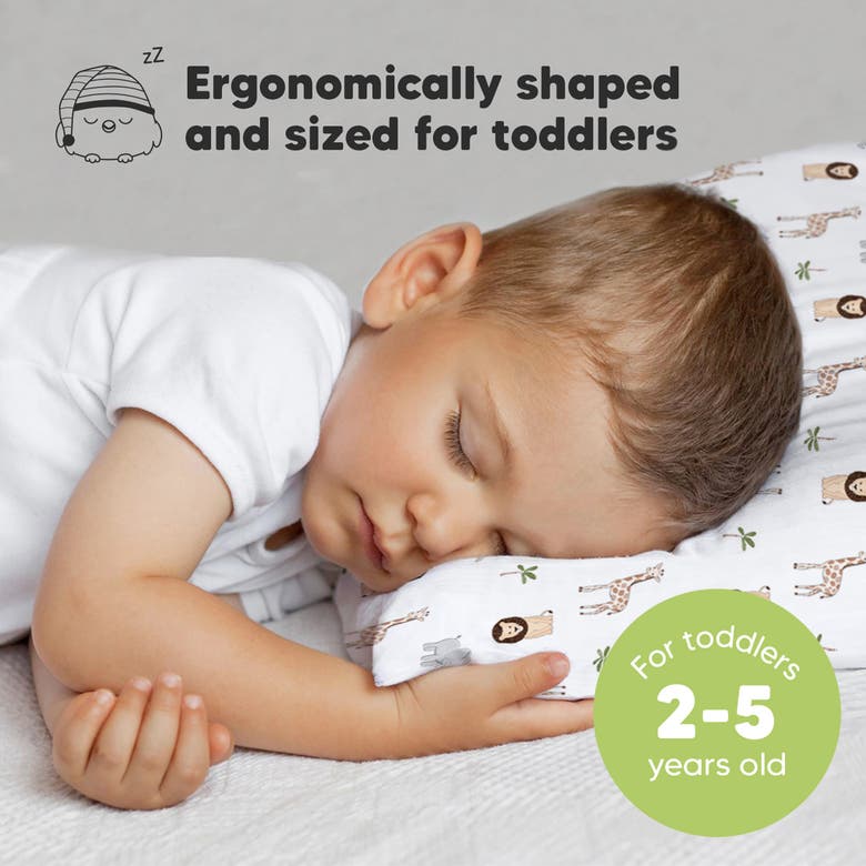 Shop Keababies Toddler Pillow With Pillowcase In The Wild