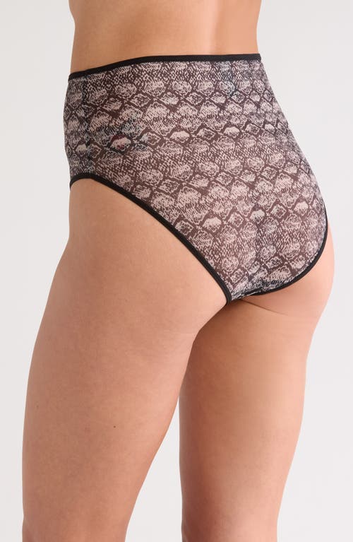 HAUTY HAUTY DOWN THE GARDEN PATCH CUTOUT HIGH WAIST PANTIES 