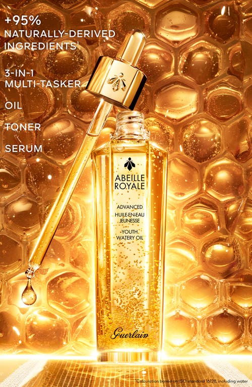 Shop Guerlain Jumbo Abeille Royale Advanced Youth Watery Oil $300 Value In No Color