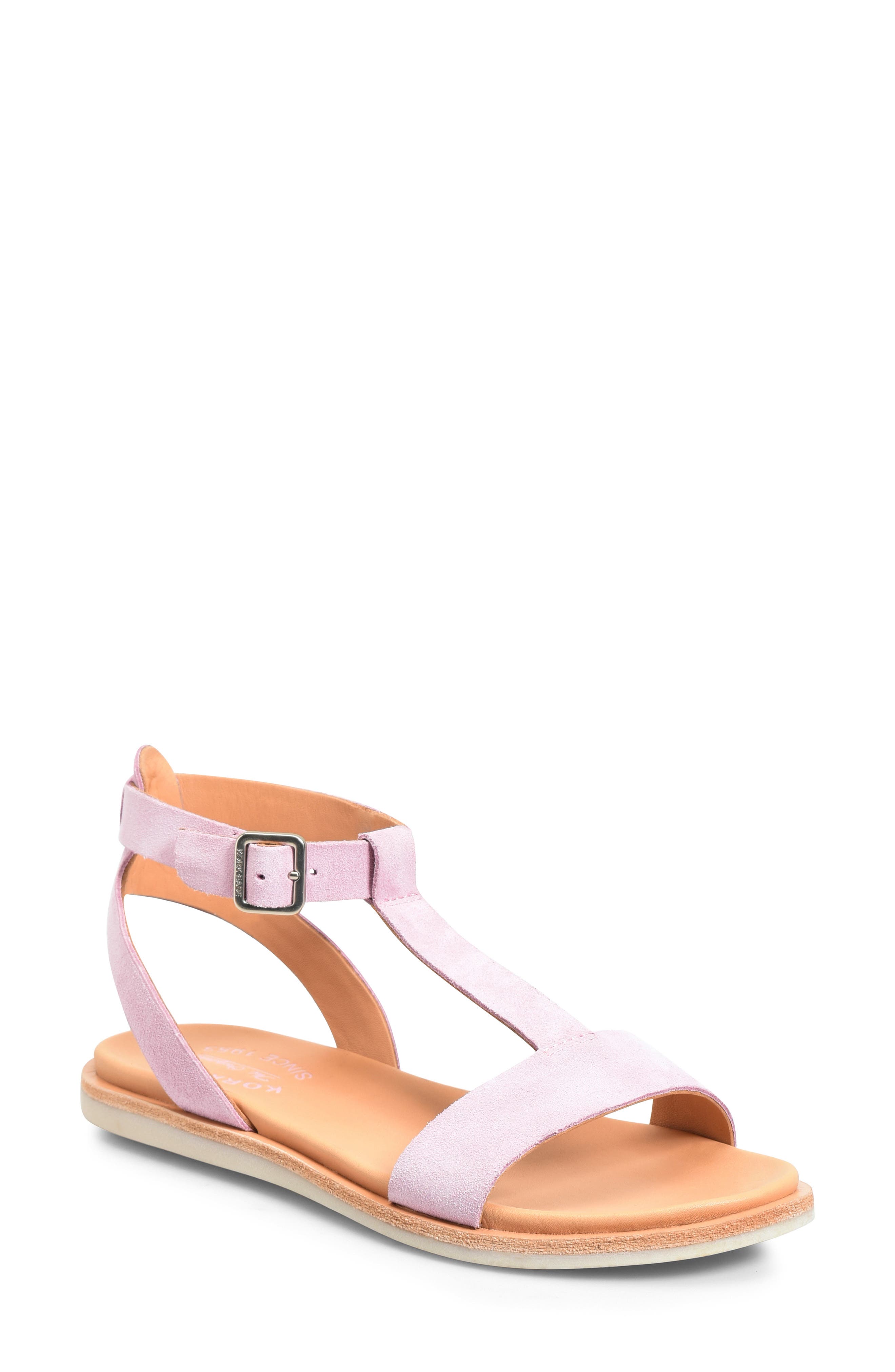 Kork-Ease Zukey T-Strap Sandal, Pink
