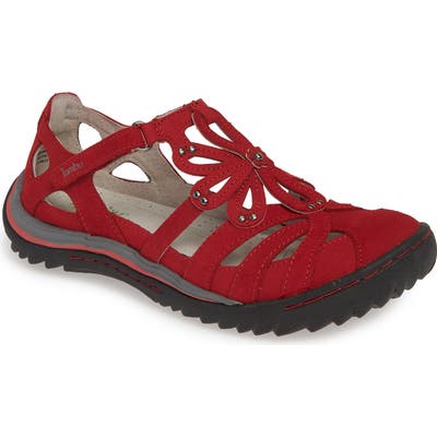 Jambu Abby Flat, Red