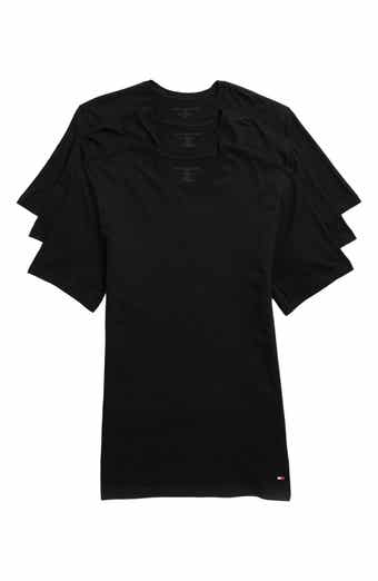 Buy Nautica Short Sleeve Round Neck 3Pk T Shirt Black In Black