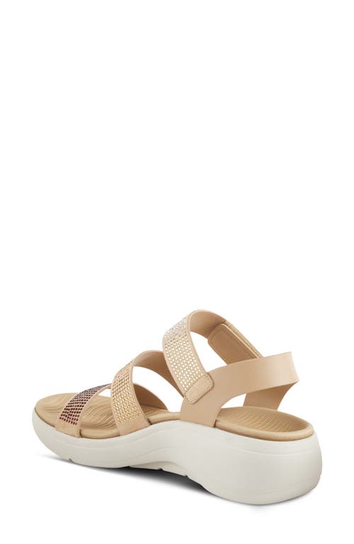 Shop Flexus By Spring Step Jazzy Sandal In Beige