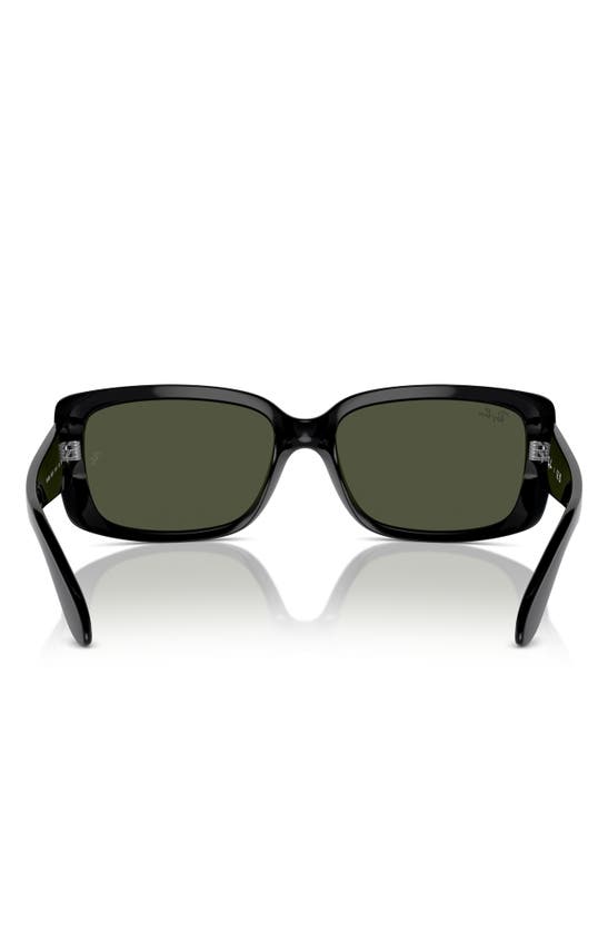 Shop Ray Ban Ray-ban 55mm Polarized Pillow Sunglasses In Black