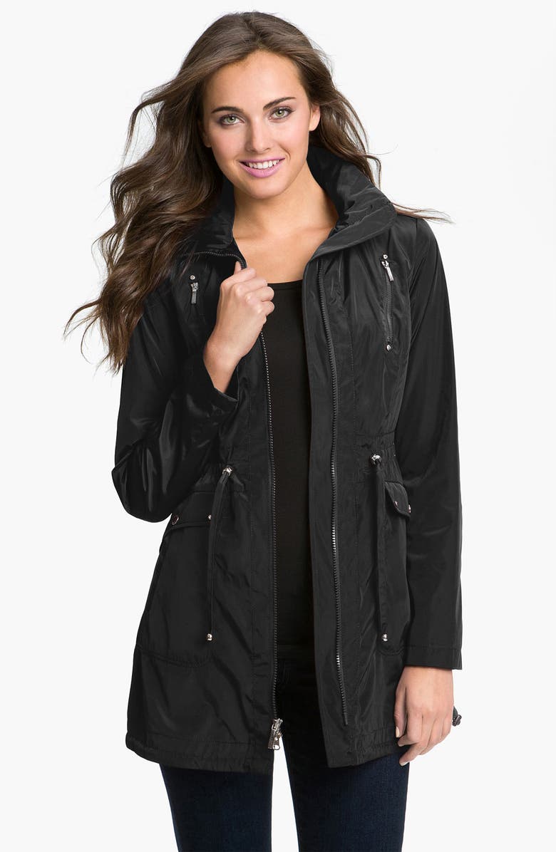 Laundry by Shelli Segal Packable Hooded Anorak (Petite) | Nordstrom