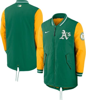 Men's Oakland Athletics Nike Green Alternate Authentic Team Jersey