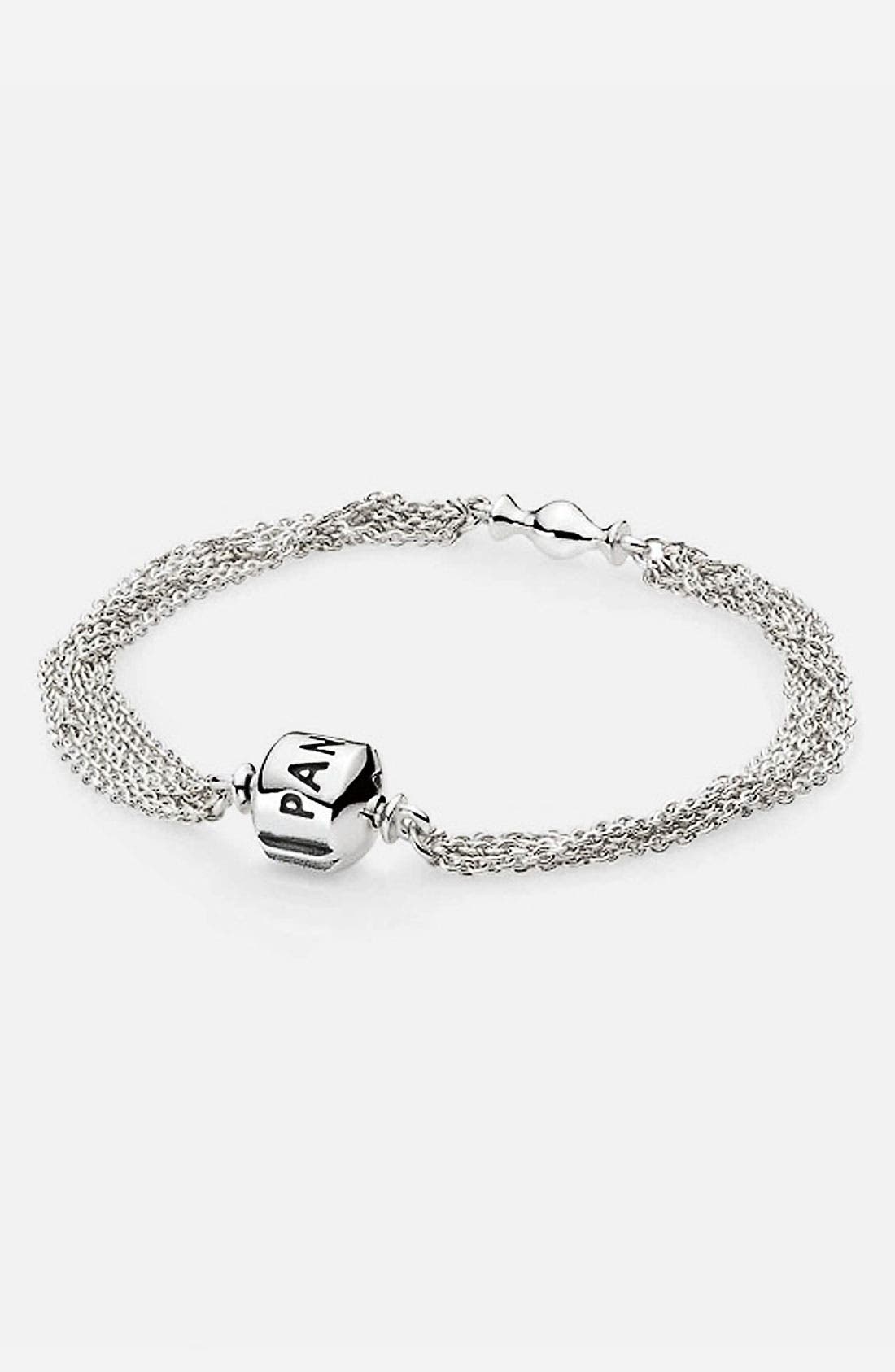 PANDORA Multistrand Station Bracelet Nordstrom