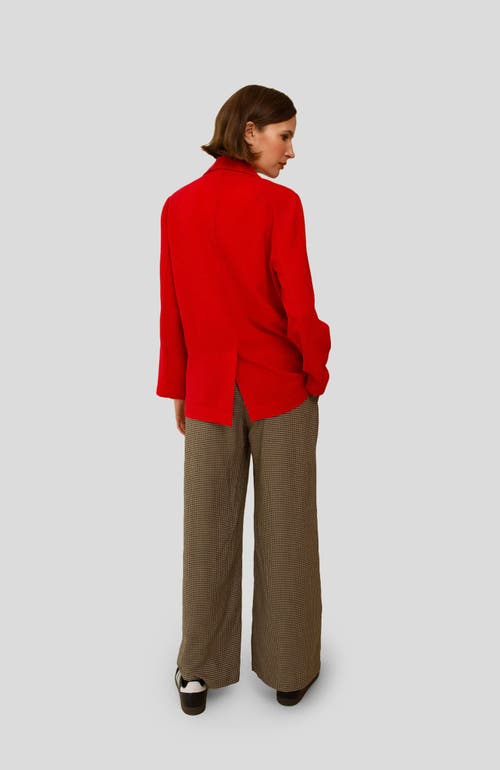 Shop Whimsy + Row Parker Blazer In Red