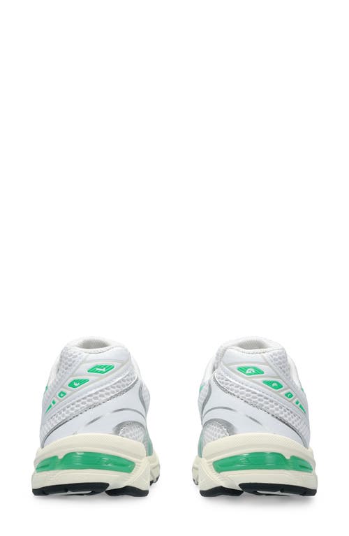 Asics Gel-1130 Sneakers In White/malachite Green, Women's At Urban Outfitters In White/malachite Green