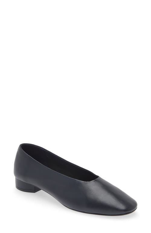 Shop Jeffrey Campbell Trustee Pump In Navy