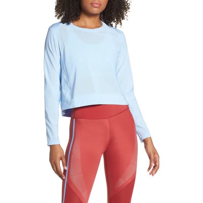 Adidas Badge Of Sport Mesh Crop Training Top
