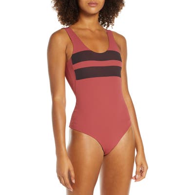 Hurley Block Party Quick Dry Swim Bodysuit