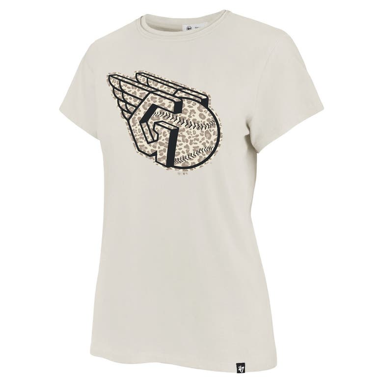 Shop 47 ' Oatmeal Cleveland Guardians Imprint Frankie T-shirt