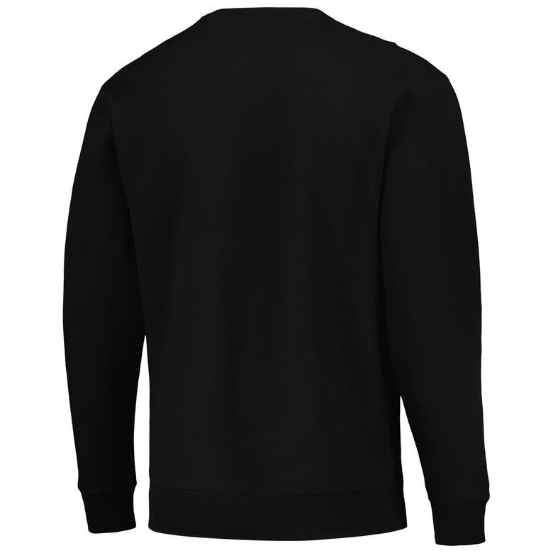 Shop Mitchell & Ness Unisex  Black Minnesota Timberwolves Hardwood Classics Crew Pullover Sweatshirt