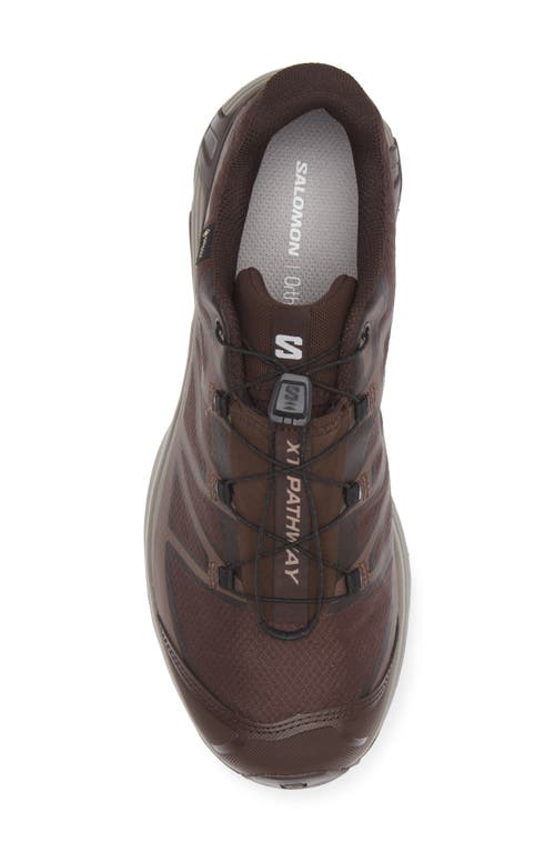 Salomon Gender Inclusive Xt-pathway Gore-tex® Sneaker In Black Coffee