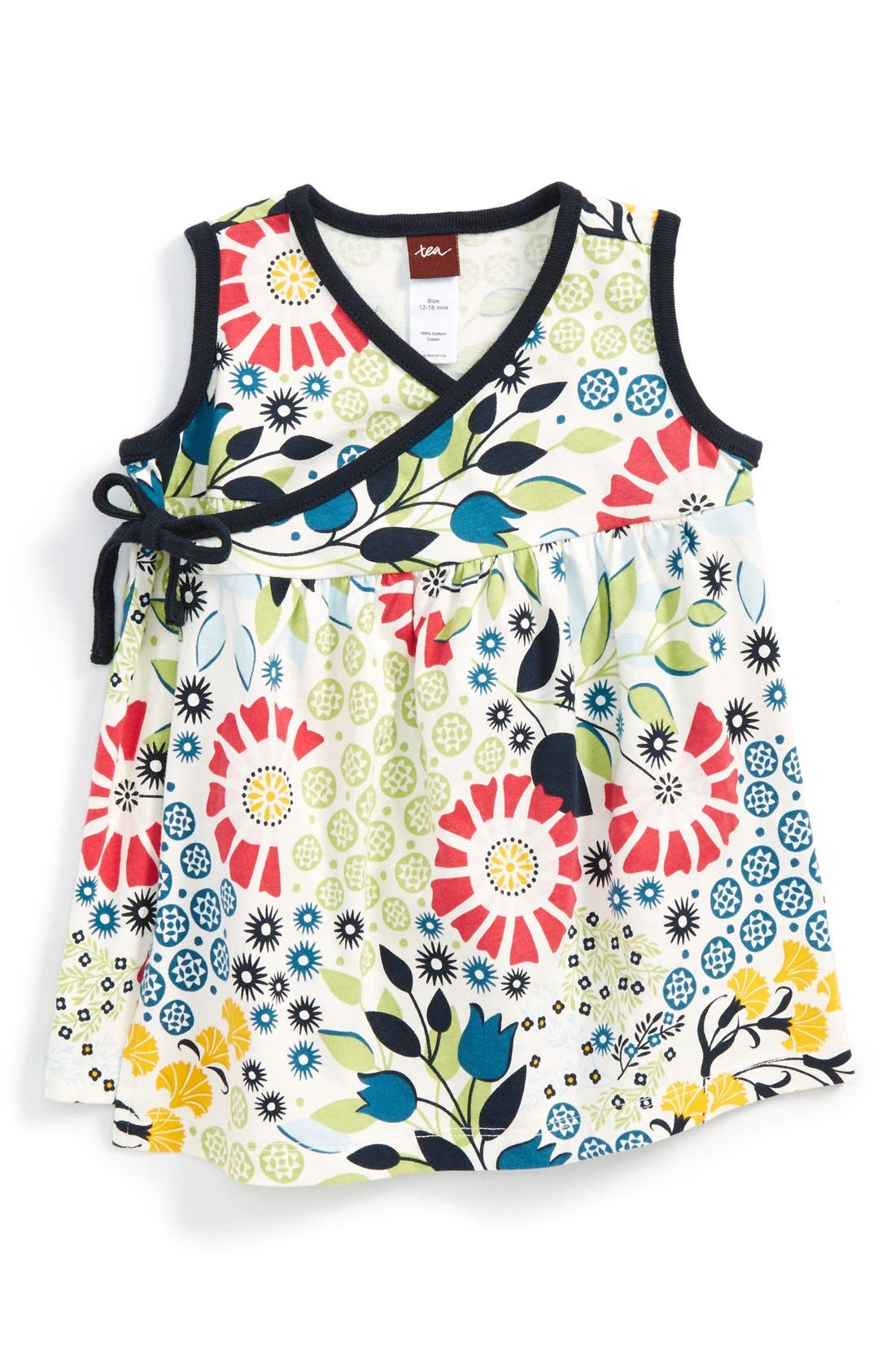Tea Collection 'Seaside Garden' Wrap Tunic (Baby Girls) Nordstrom