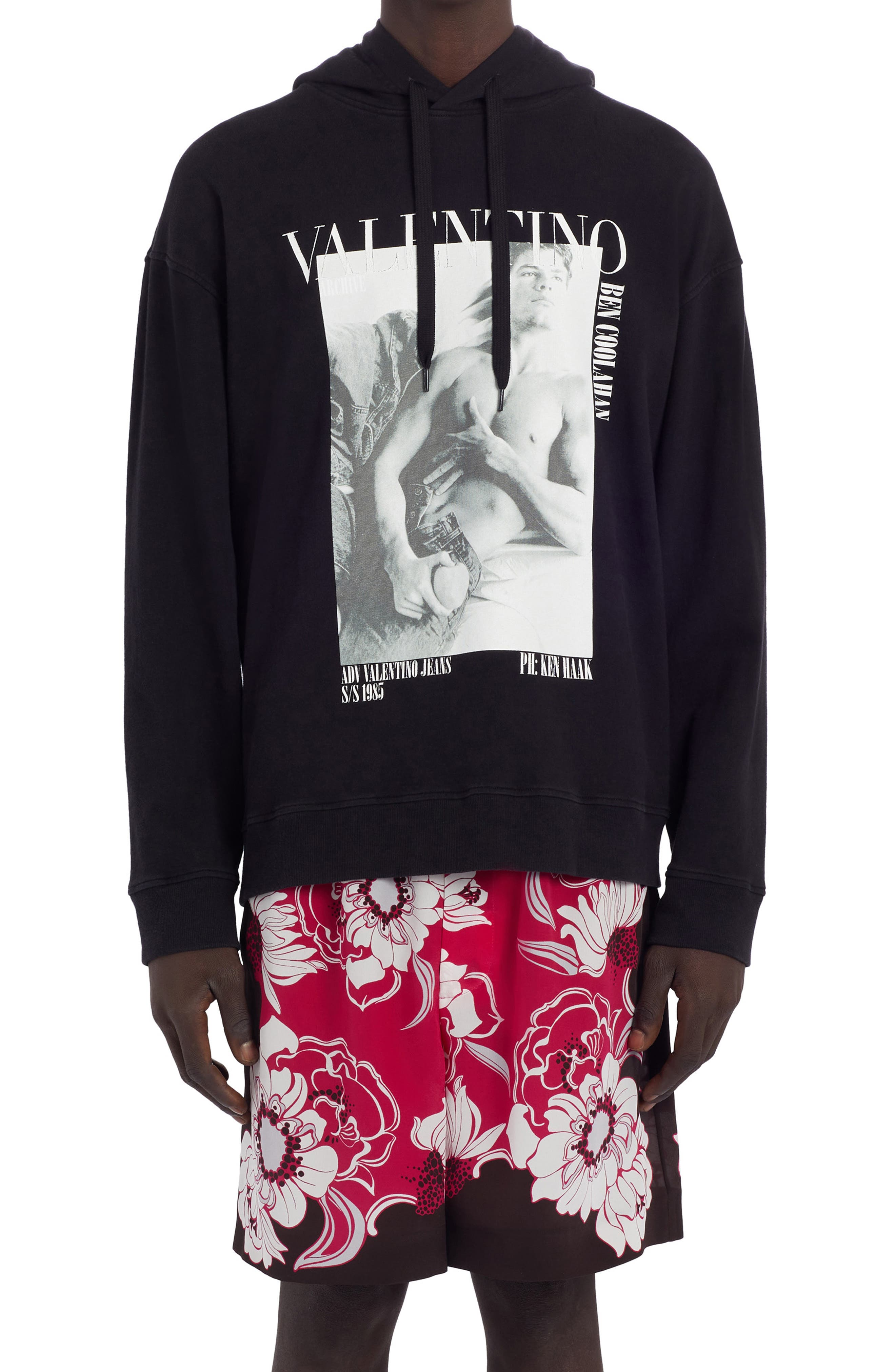 valentino mens hoodie