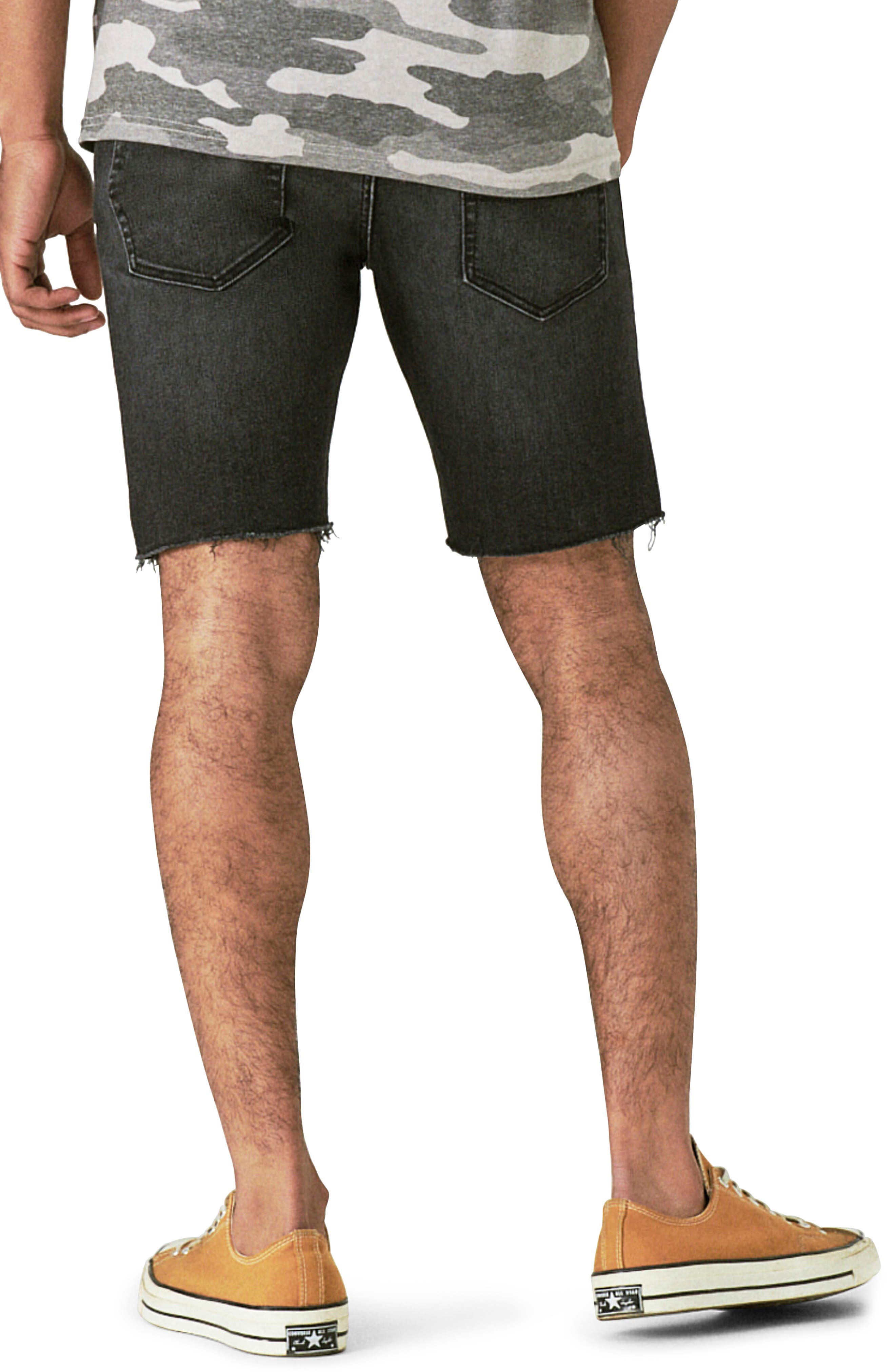 athletic fit khaki shorts