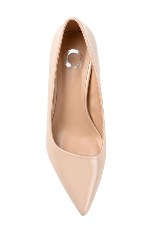 Shop Journee Collection Celica Pump In Patent/nude