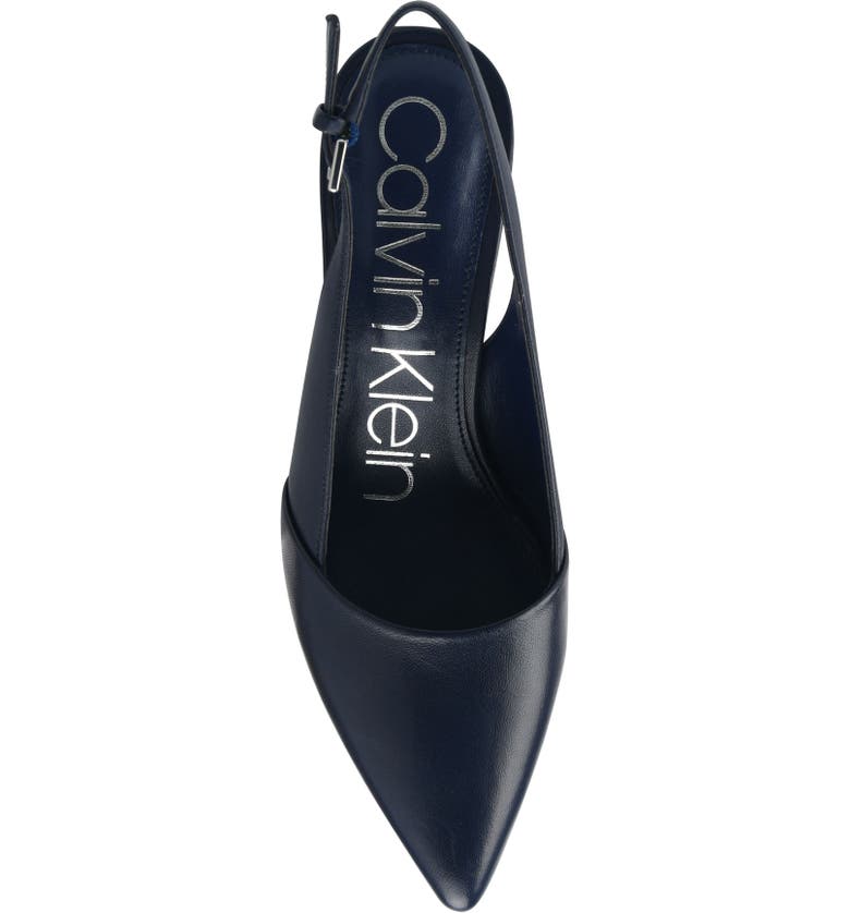 Calvin Klein Silvia Slingback Pointed Toe Pump | Nordstrom