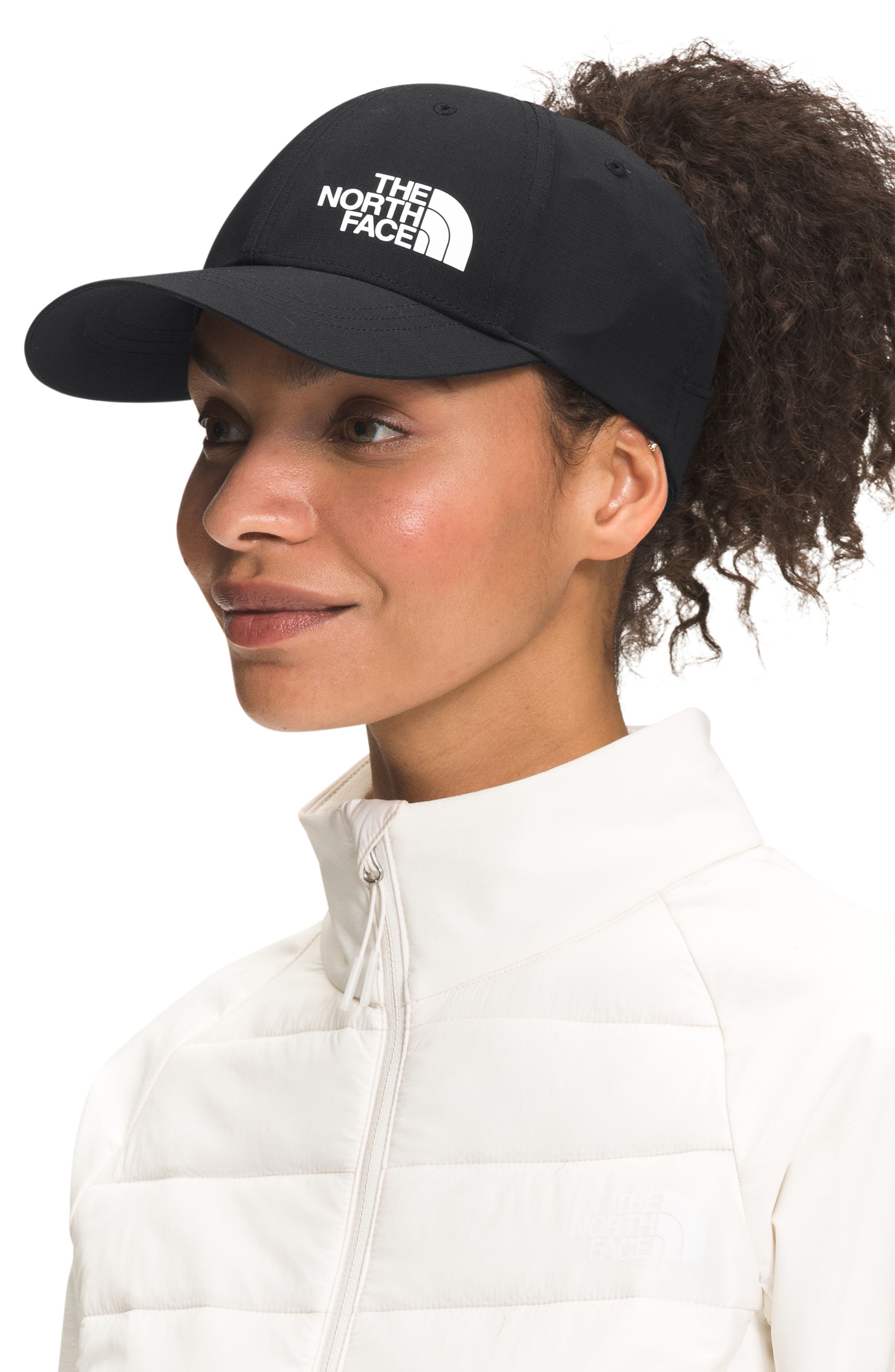 north face ponytail hat