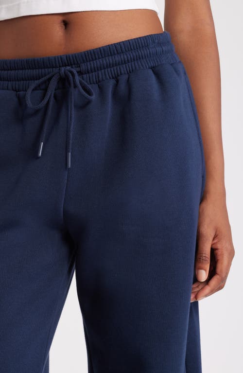 Shop Bp. Oversize Fleece Joggers In Navy Iris