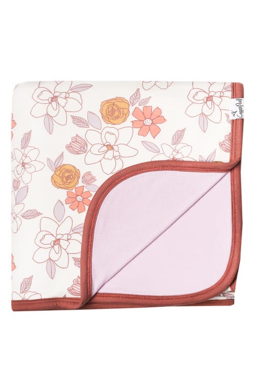 Copper Pearl Ferra Reversible 3-layer Quilt In Orange