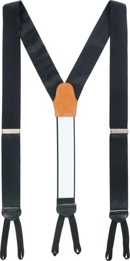 Trafalgar Formal Kington Silk Suspenders, $85