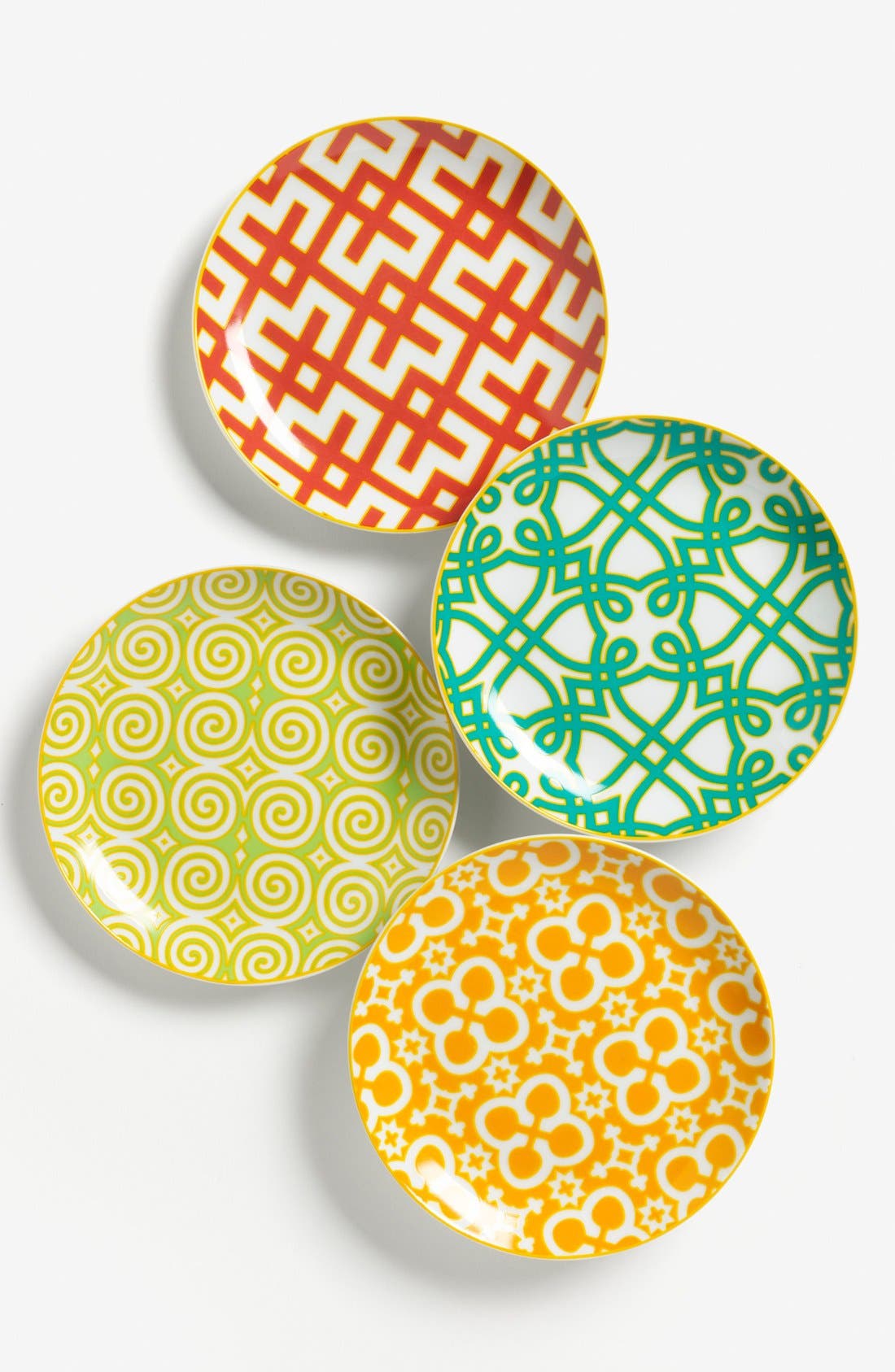 Round Porcelain Appetizer Plates (Set of 4) Nordstrom