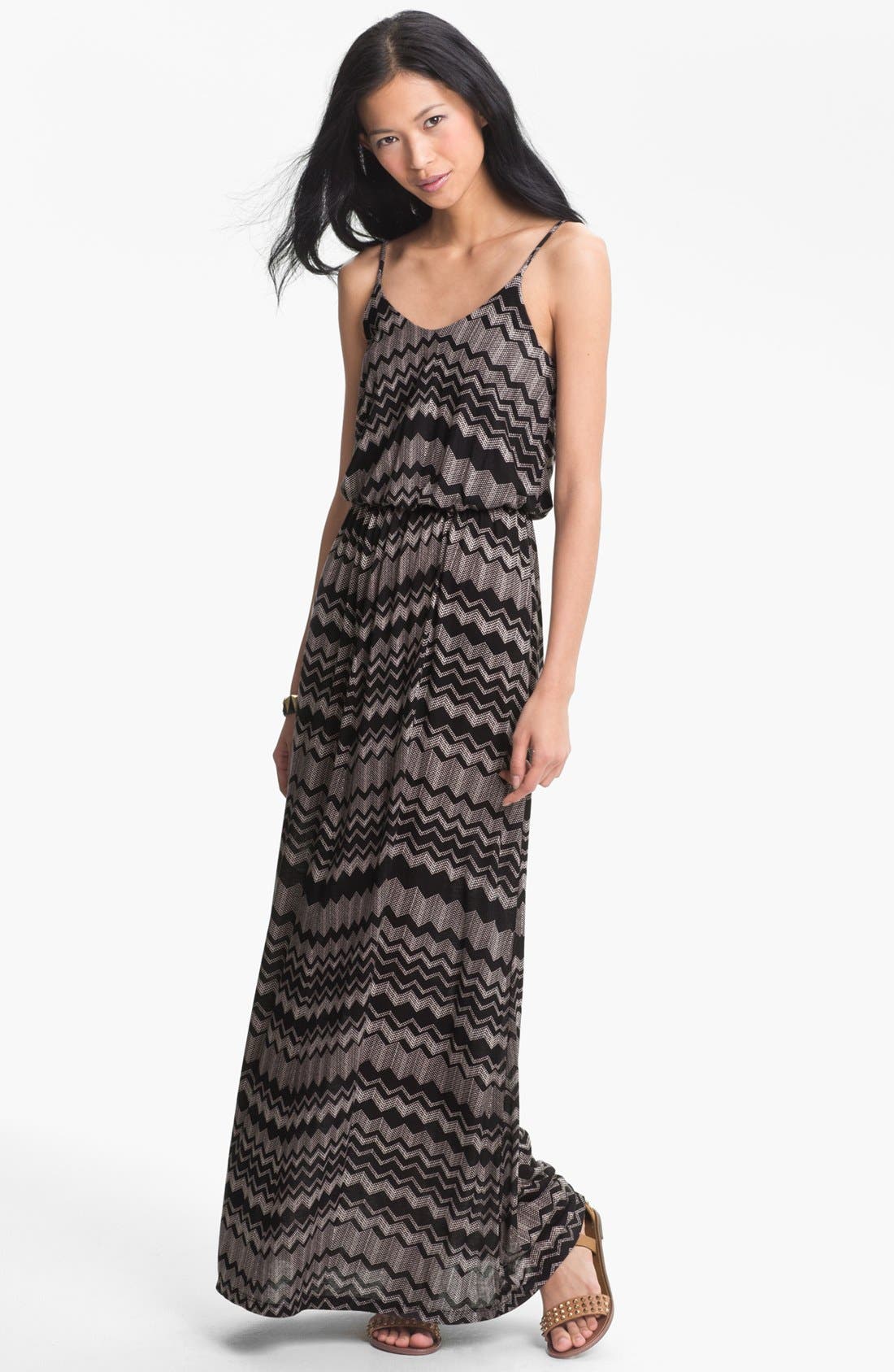 ALL IN FAVOR,
                            Knit Maxi Dress,
                            Main thumbnail 152, color,
                            004
