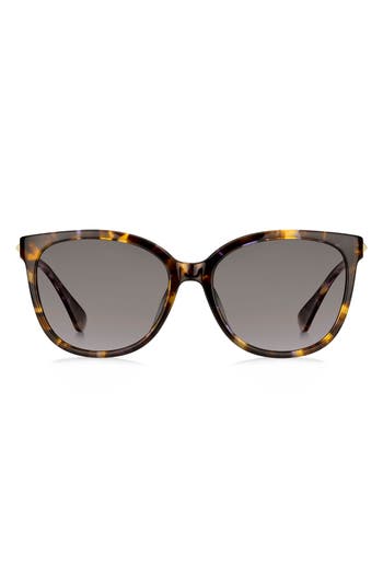 Kate Spade New York Britton 55mm Cat Eye Sunglasses In Gray