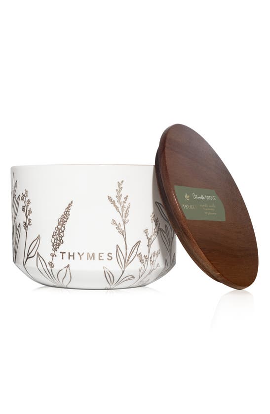 Shop Thymes Citronella Grove Candle, 10 oz In White