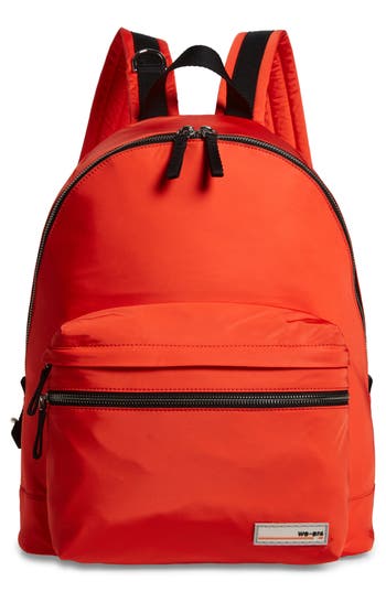 We-ar4 The Packed Nylon Backpack In Blood Orange