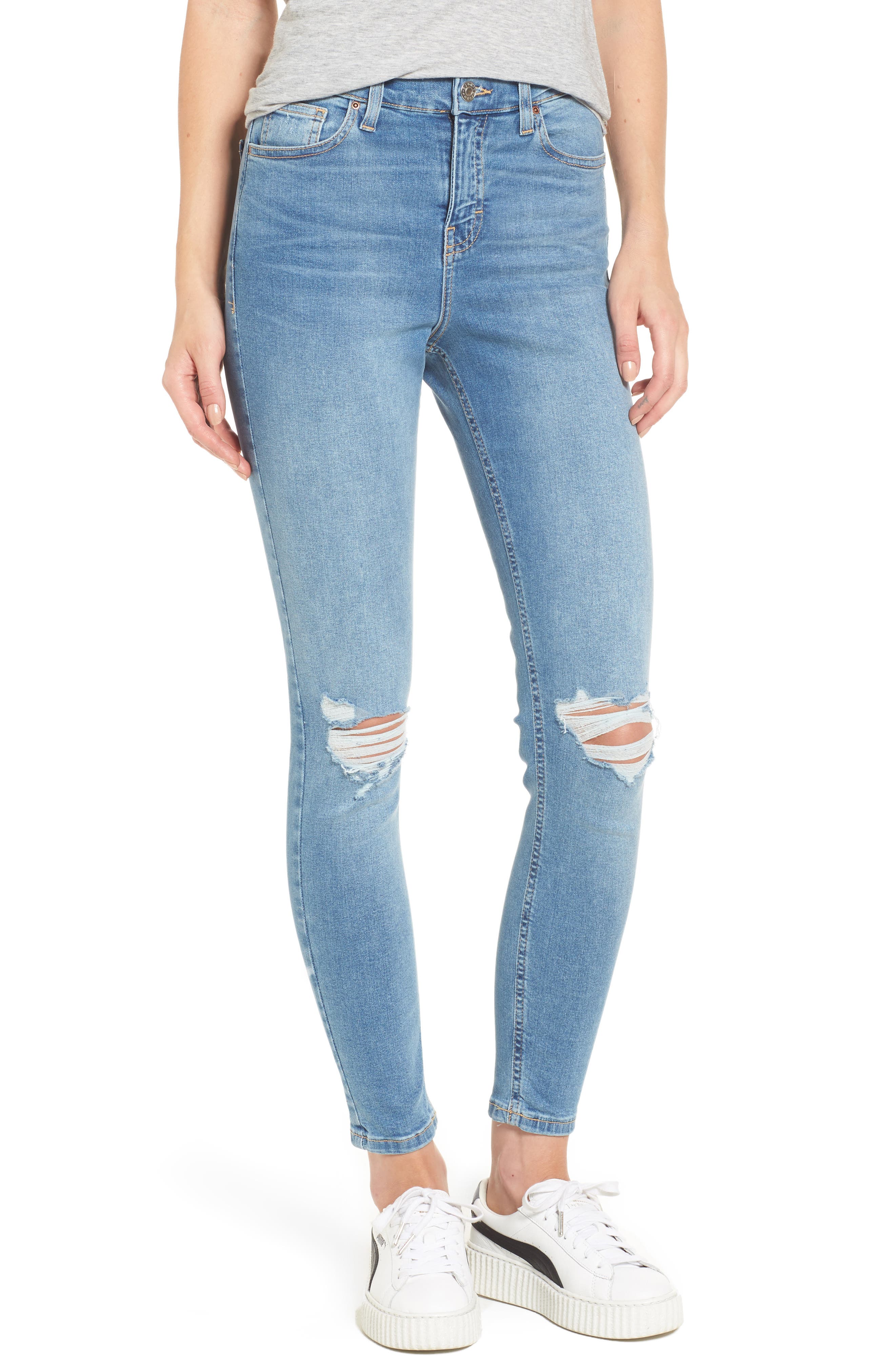 topshop moto jamie ripped jeans
