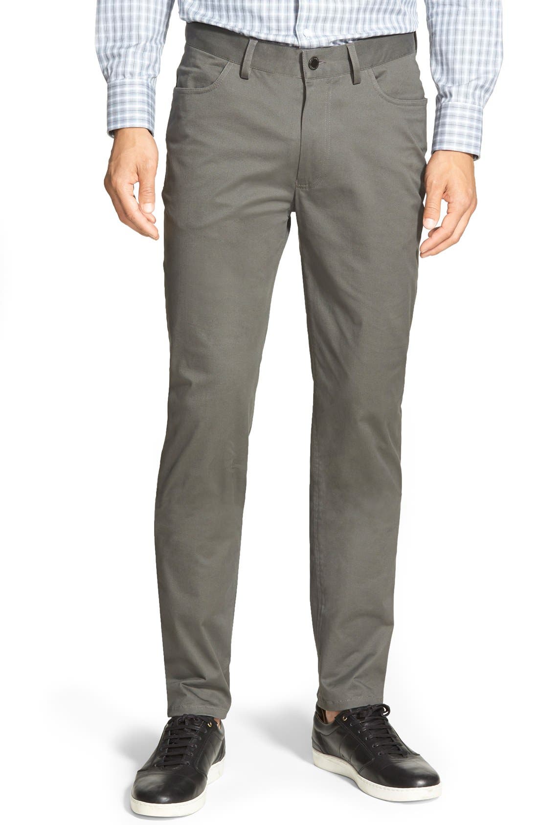 Vince 'Core' Slim Fit Five Pocket Chinos Nordstrom