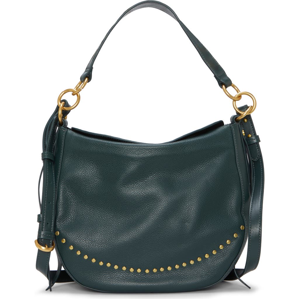 Vince Camuto Noemy Leather Shoulder Bag In Blue