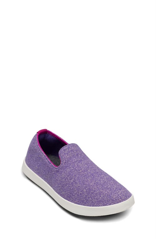 Allbirds Kids' Wool Lounger Slip-on Shoe In Purple