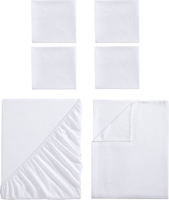 Tahari Solid 6-Piece Queen Sheet Set | Nordstromrack