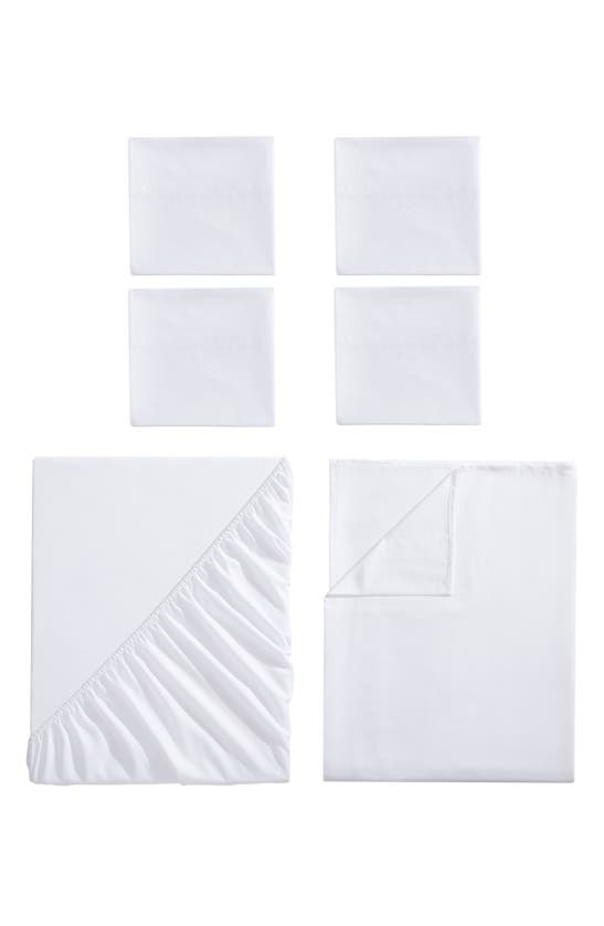Vcny Home Solid Sheet Set In White