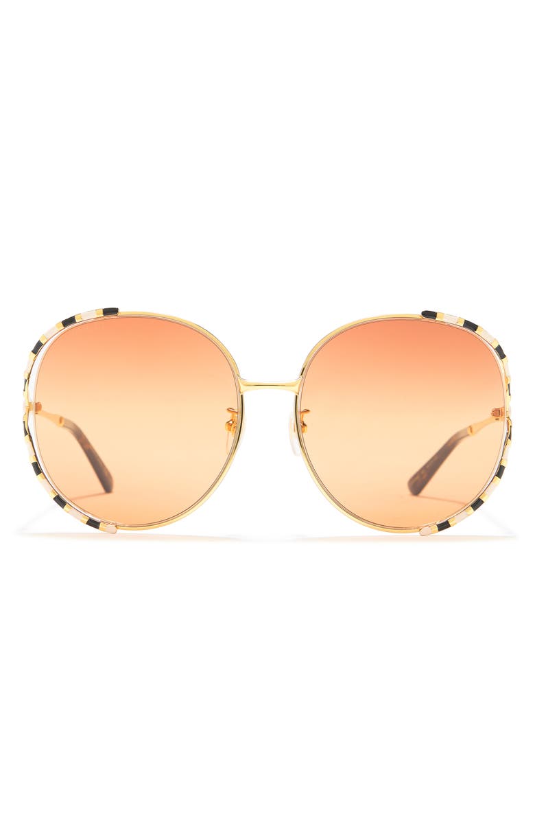 Gucci 64mm Butterfly Sunglasses | Nordstromrack