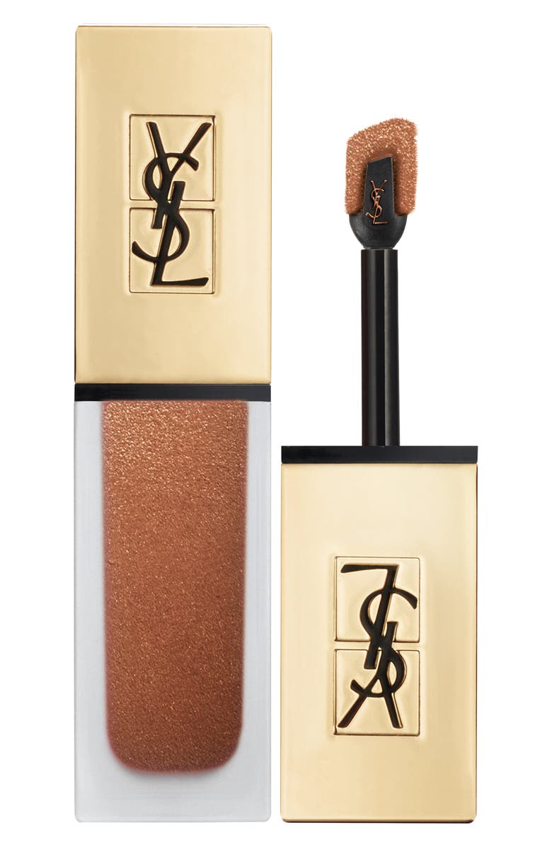 YVES SAINT LAURENT Tatouage Couture Metallics Liquid Lipstick, Main, color, 220